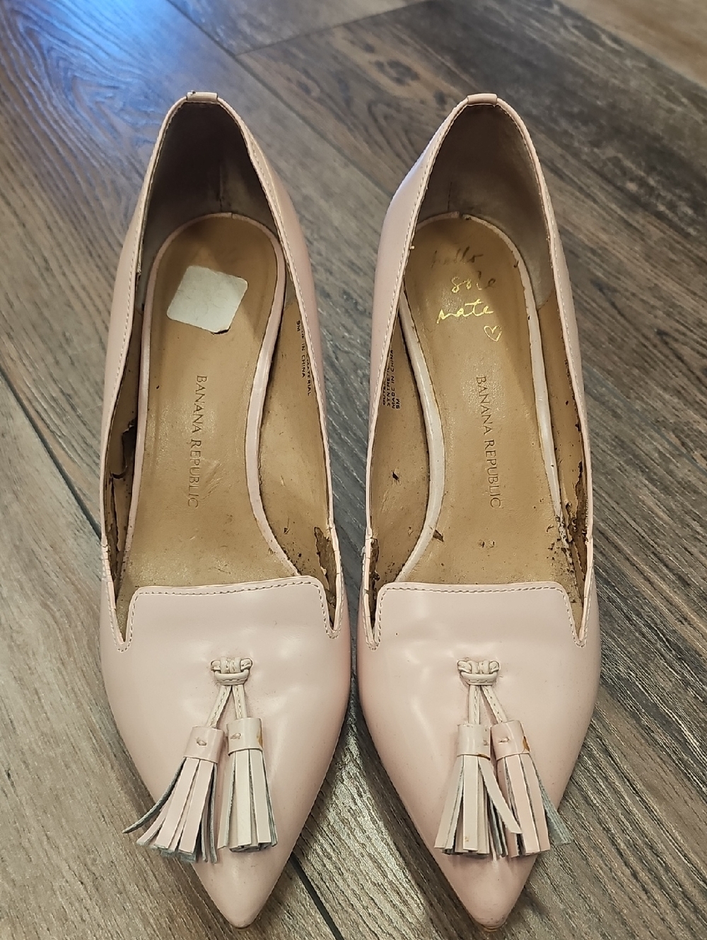 Banana Republic, Office, Casual, Wedding, Classic, Pink Tassel, Pointed-Toe